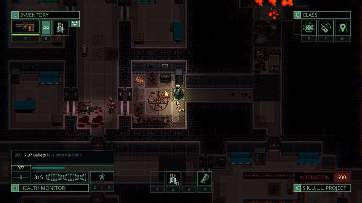 Quasimorph clone and class selection screenshot