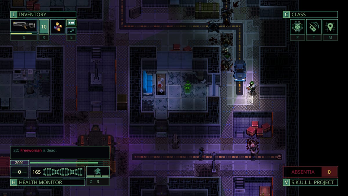 Quasimorph Magnum ship management screenshot